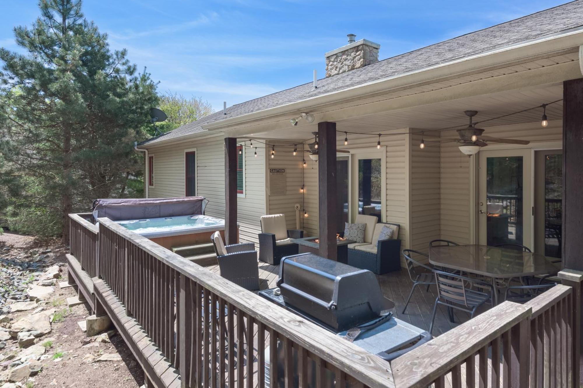 6 Fieldstone Ct Villa Lake Harmony Kültér fotó